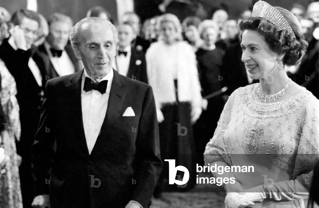 H.R.H. The Queen at the Royal Premiere of 