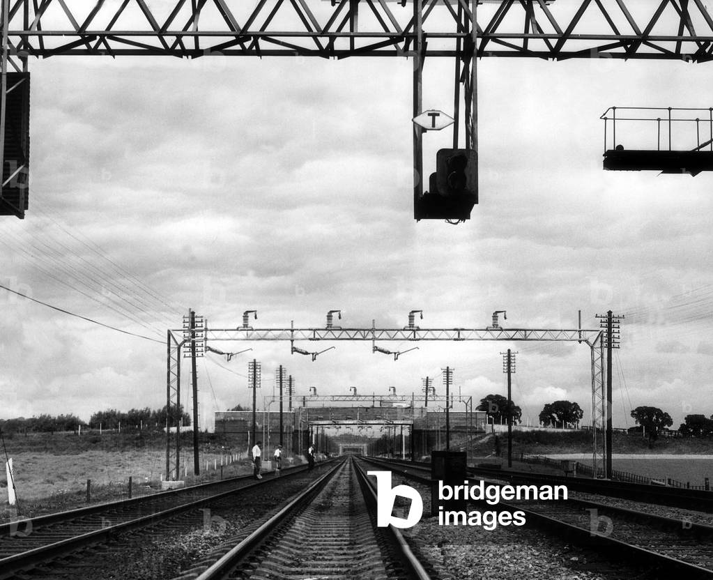 Great Train Robbery, August 1963 (b/w photo)