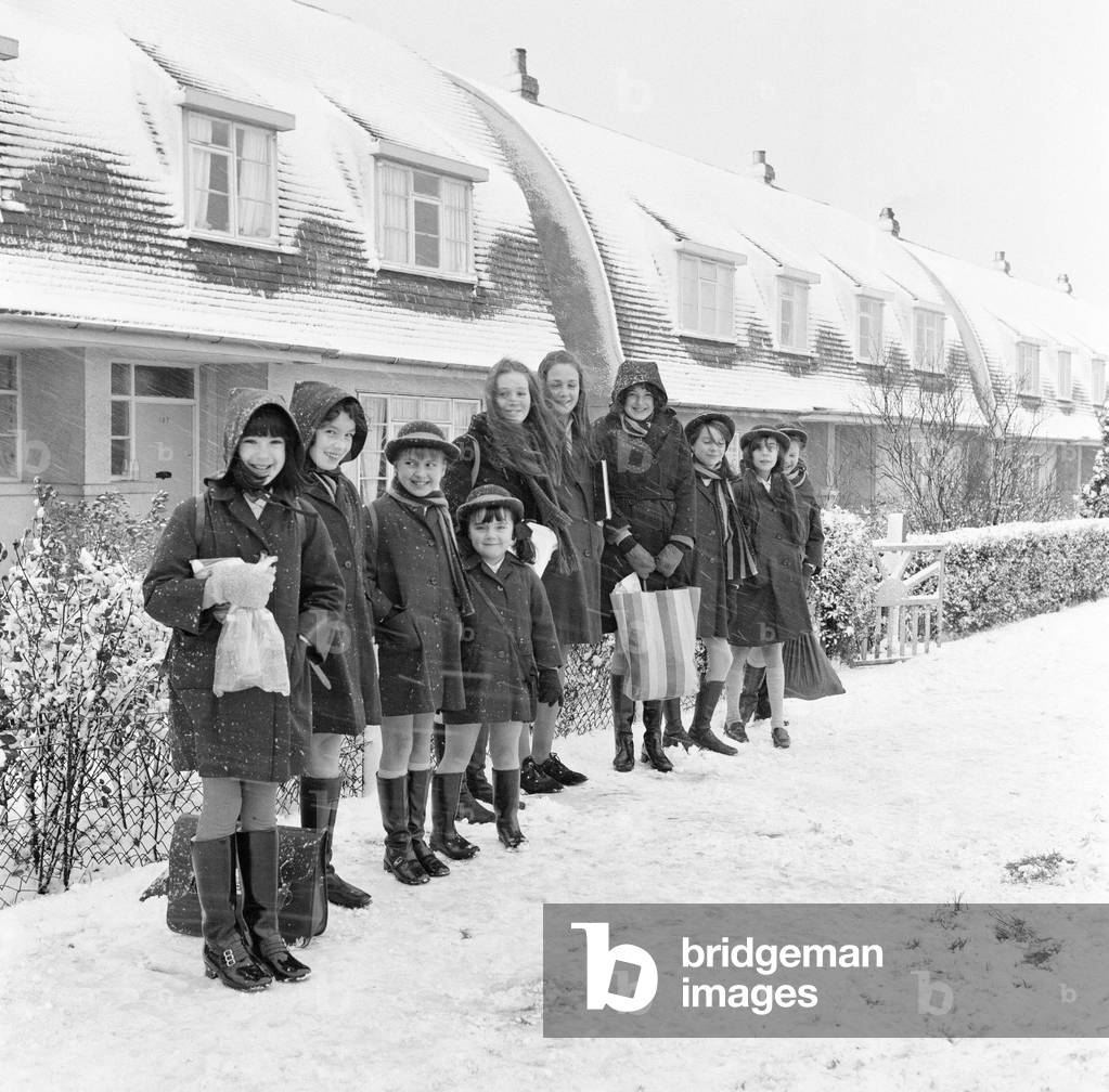 Snow scene at Fairfield. 1971