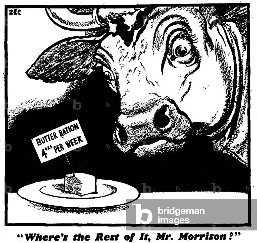 Where's the rest of it, Mr Morrison 3rd November 1939 (b/w photo)