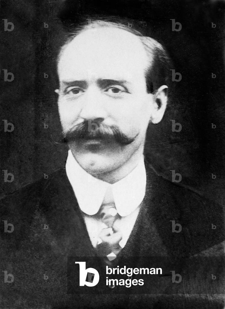 John Ellis, public hangman for 23 years who was found dead at his home with wounds to his throat and a razor nearby. He was responsible for hanging many notorious criminals including Dr Crippen, Seddon, Roger Casement and Smith of the brides in the bath murders. September 1932 (b/w photo)