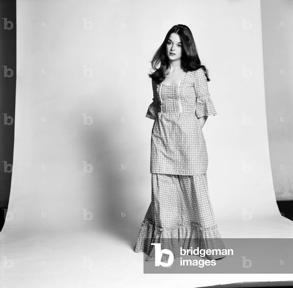 Diane Solomon, March 1975 (b/w photo)