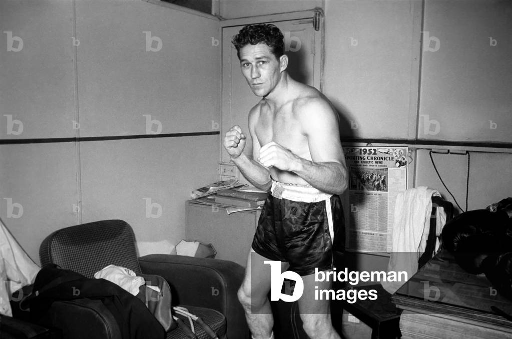 Heavyweight boxer Harry 