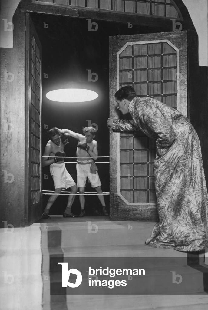 Scene from the play Battling Butler, 17th December 1922 (b/w photo)