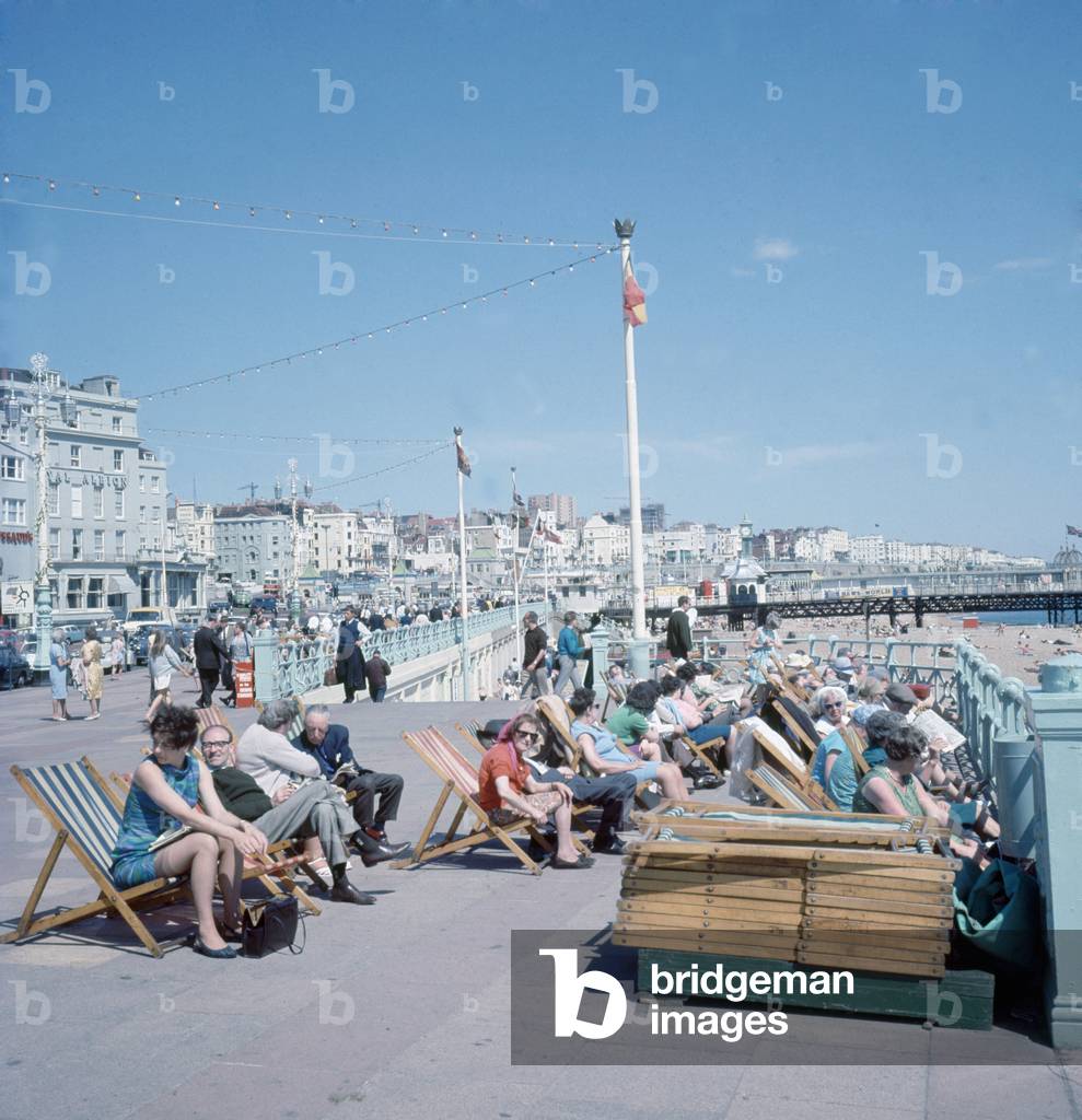 The sea front at Brighton 1st June 1968