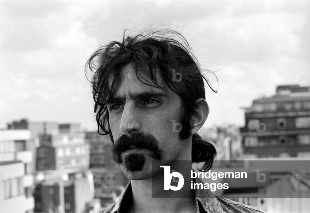 Frank Zappa. Another American rock group hits London town, June 1970