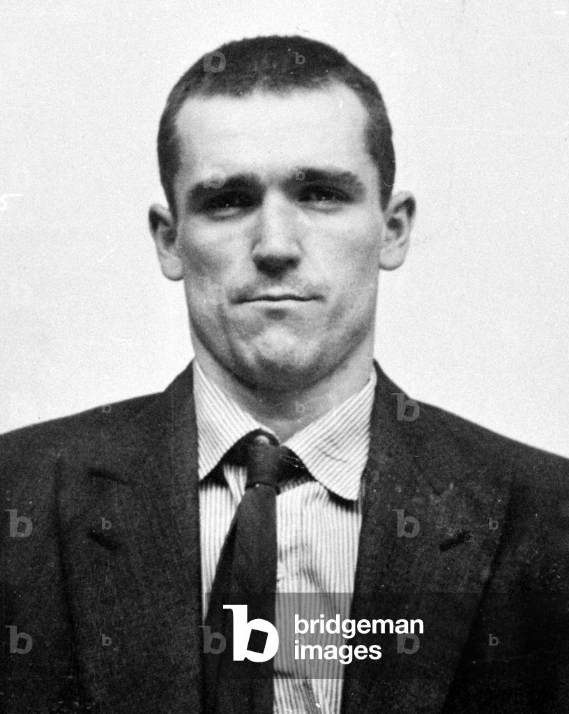 Portrait of escaped criminal John McVicar c. 1966 (b/w photo)