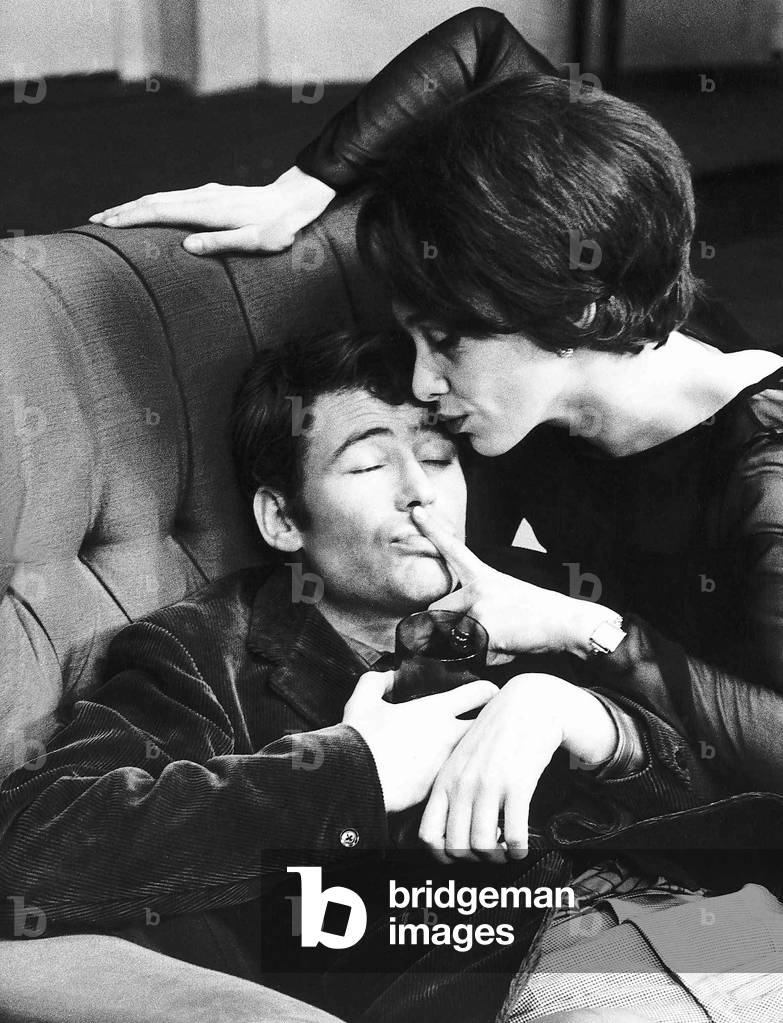 Peter O'Toole Actor And His Wife Sian Phillips Who Star In The Play 