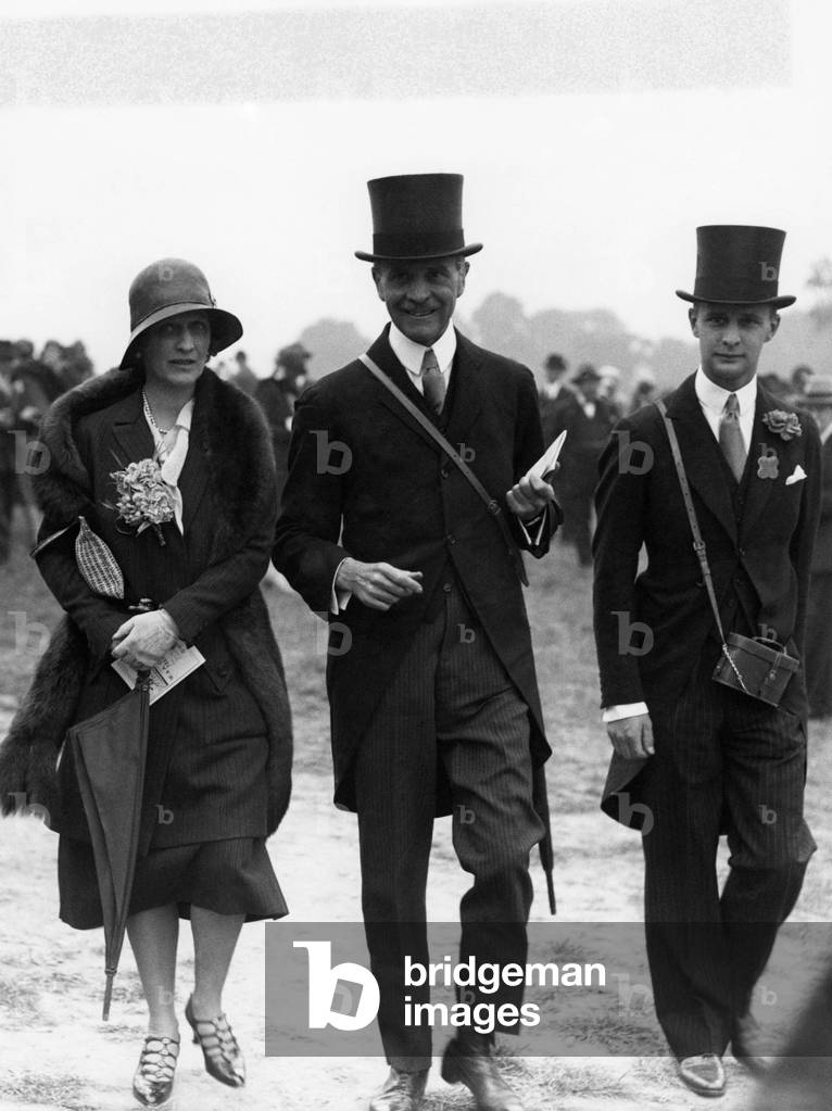 Lady Nancy Astor at Ascot meeting