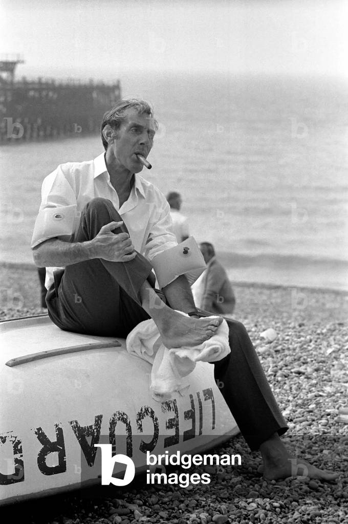 Eric Sykes. Comedian. August 1974