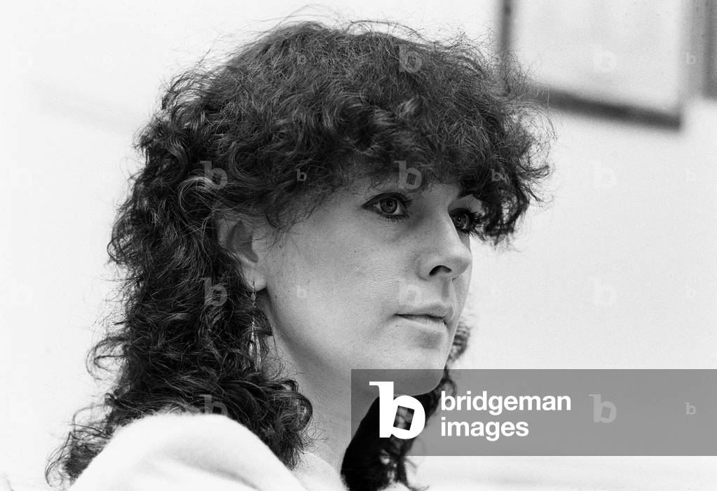 Frida Annifrid Lyndstad of Swedish pop group Abba
October 1980