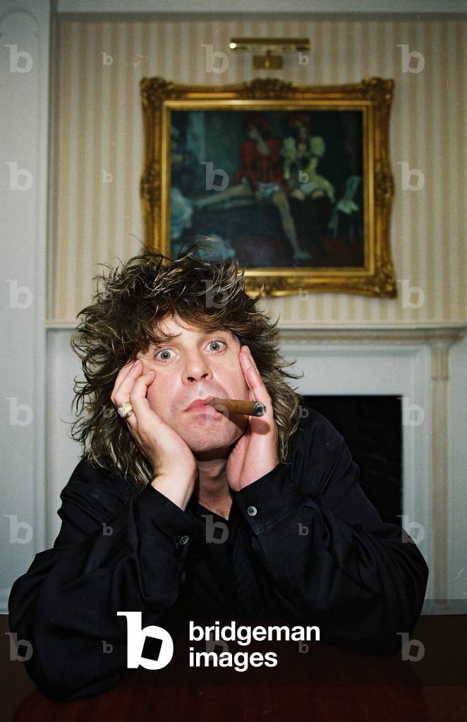 Black Sabbath singer Ozzy Osbourne at his home in 1988
