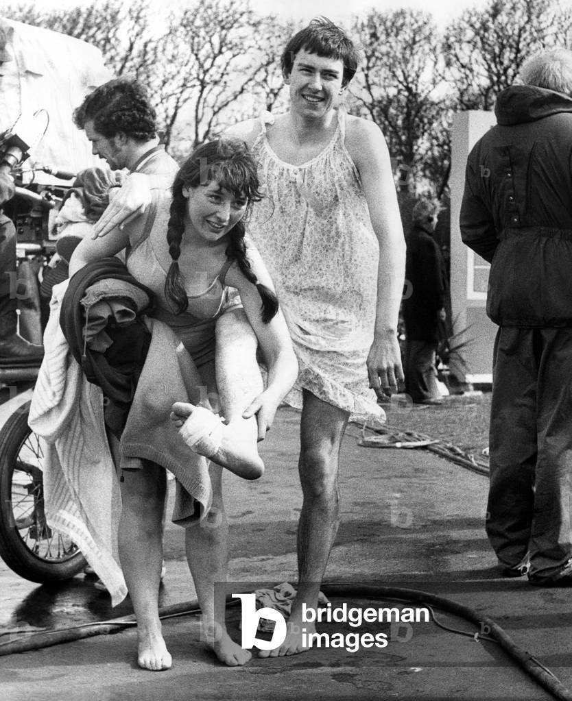 Television Programme BBC series It's a Knockout. It's a Knockout between South Shields and Tynemouth filmed at Marine Park in South Shields 26 April 1970 (b/w photo)