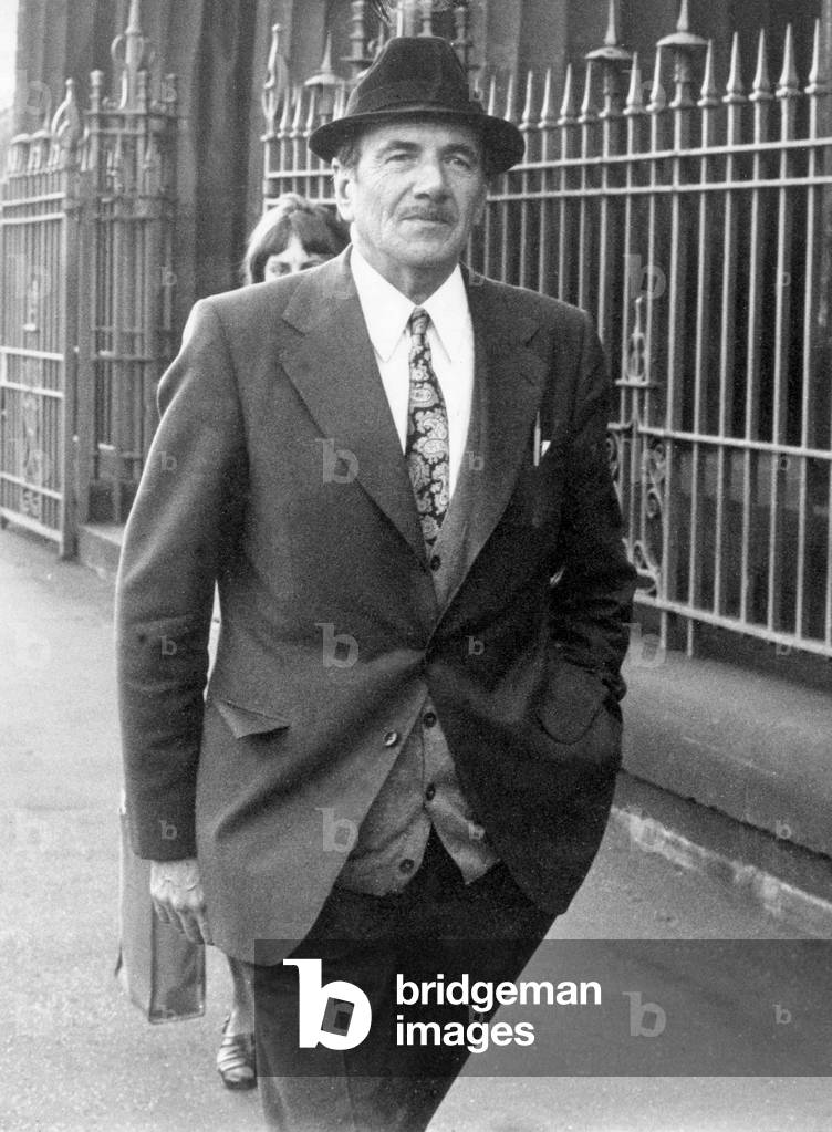 William Muncie, former head of Lanarkshire CID, October 1972
