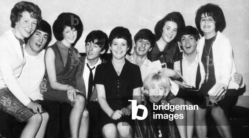 Daily Record Competitions Winners, October 1963 (b/w photo)