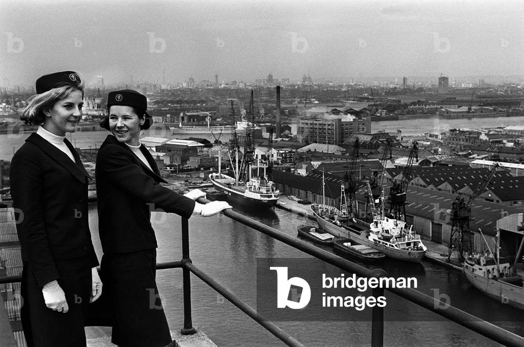 Port of London Dock Guides, June 1965 (b/w photo)