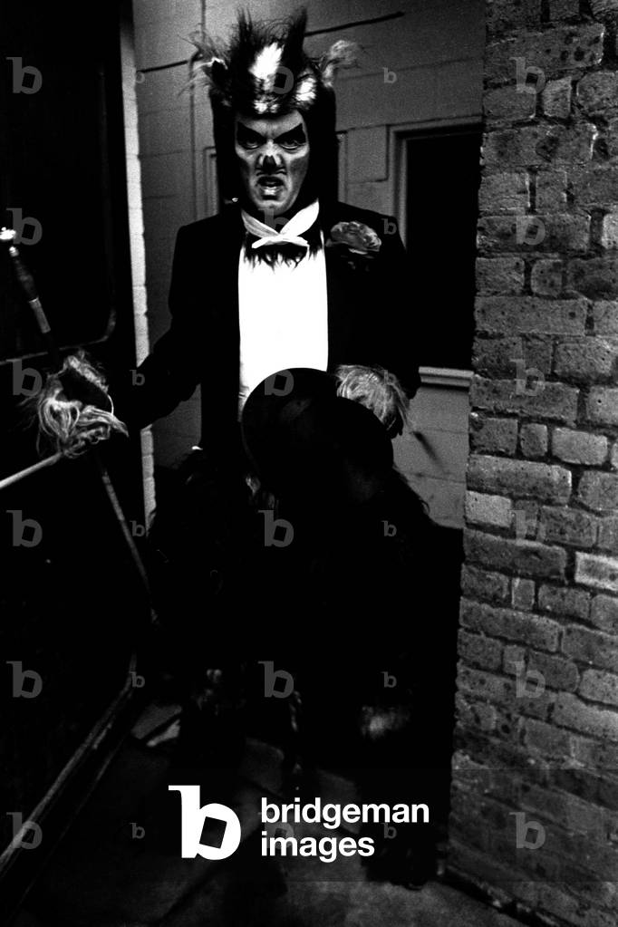 Young Humshaugh actor Kevin Whately at the start of his career at the Newcastle Playhouse in Toad of Toad Hall on 13th December 1979 (b/w photo)