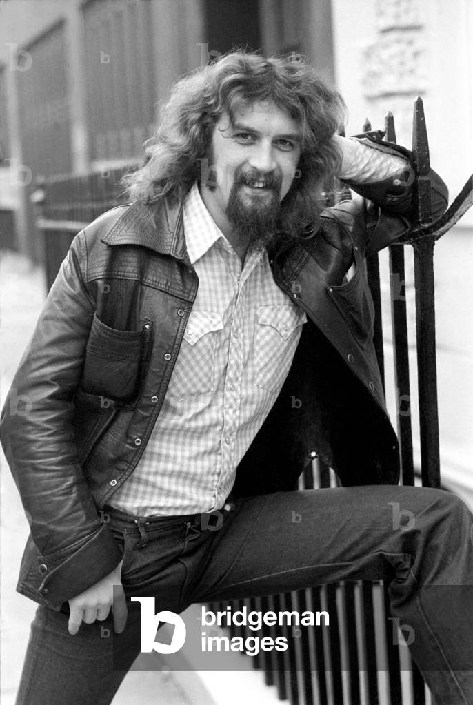 Scots Comedian Billy Connolly pictured in London, February 1975