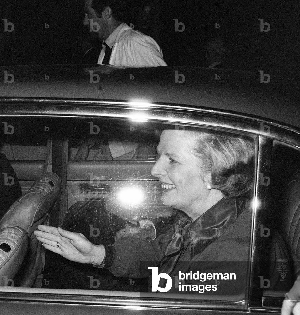 Margaret Thatcher - May 1979 (b/w photo)