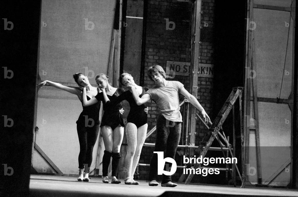 Entertainment dance. The Dutch National Ballet is giving it's first London season from the 1-6 December 1969 at Sadler's Wells theatre. Rudolf Nureyev is the guest artist in the company's performance in George Balanchine's 