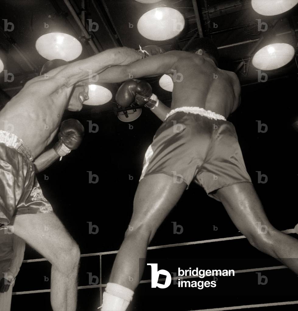 Muhammad Ali v Henry Cooper, June 1963 (b/w photo)