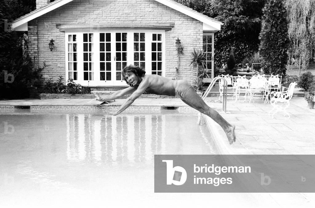 Pop Singer Cliff Richard at home.
24th August 1978
