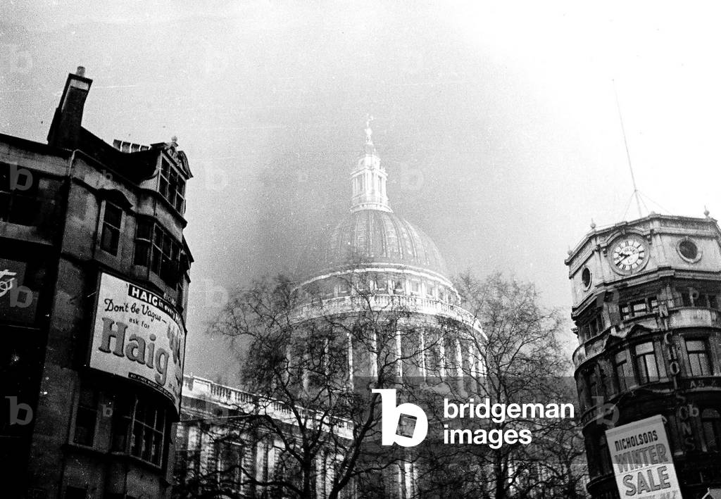 St Paul's Cathedral London during the Blitz, 29th December 1940
WW2