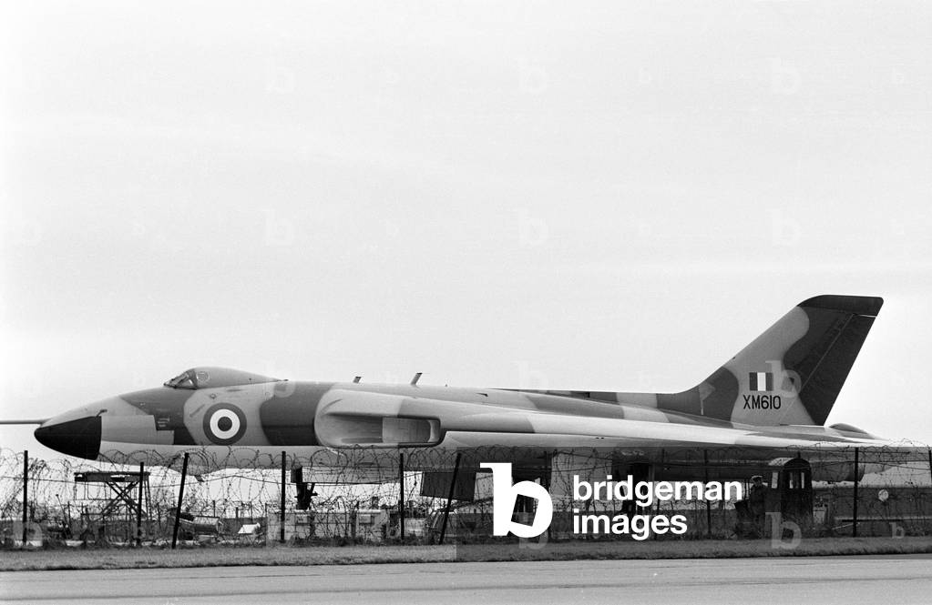 Avro Vulcan Bombers at RAF Station 12th February 1965.