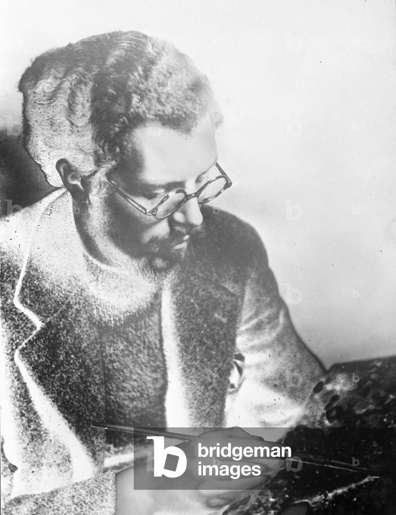 Artist Fran Sutton, 1934