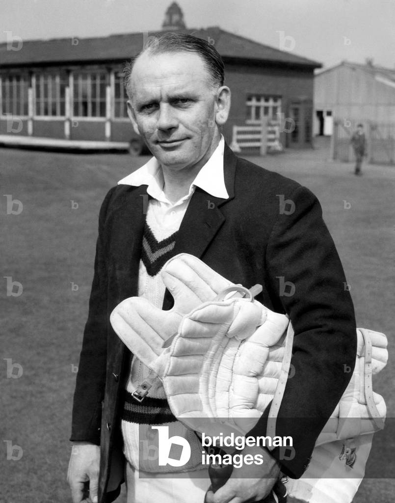 Cyril Washbrook, the first professional captain. 
July 1965