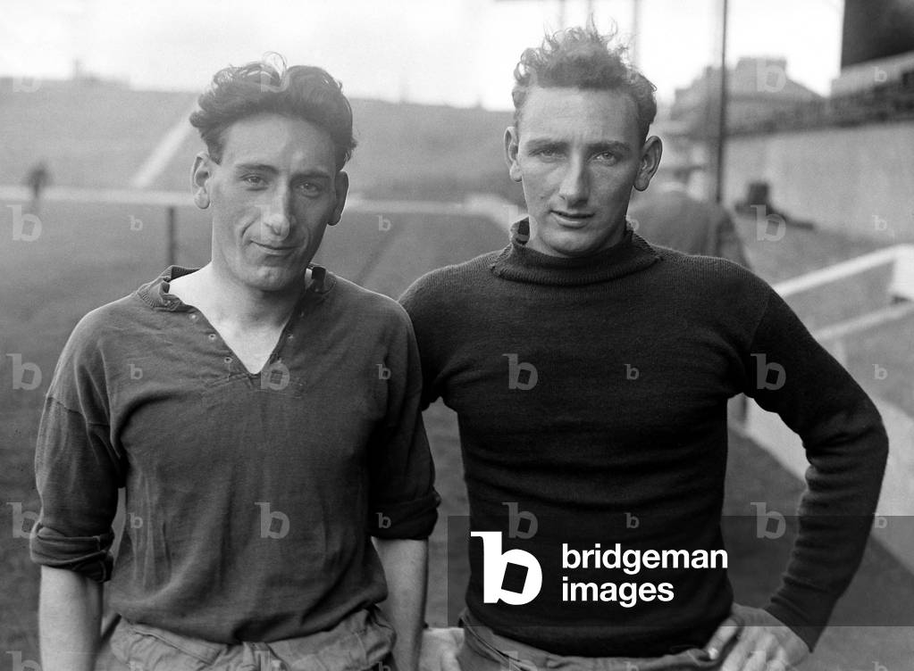 Arsenal footballers - April 1927
Charlie Barley and Jack Lee