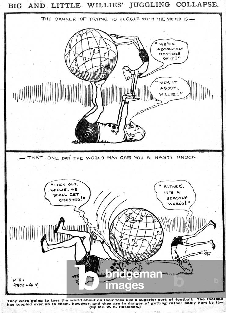 Big and Little Willies' Juggling Collapse, 1915 (cartoon)