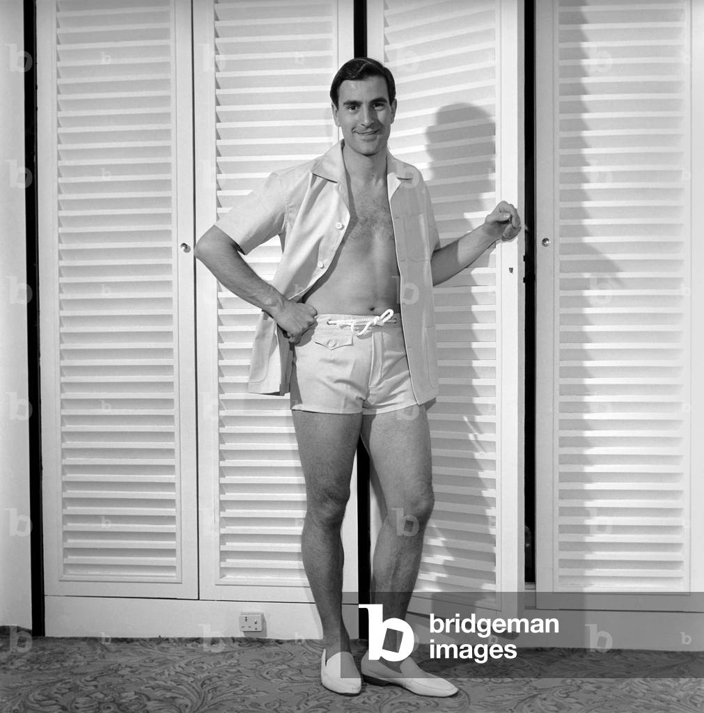 Clothing: Fashion: Menswear, 1965 (b/w photo)