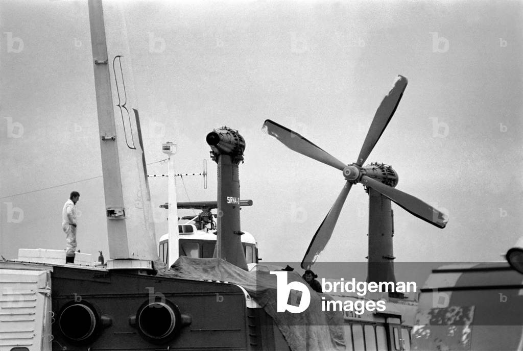 Hovercraft Propeller. December 1969
