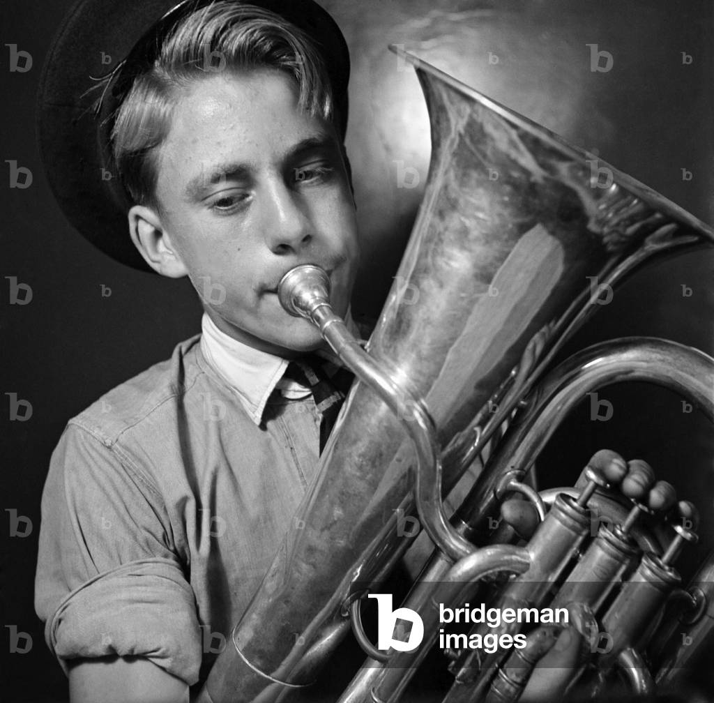 Euphonium Player. October 1952 C4784