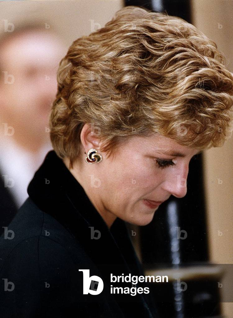 Princess Diana at the Birth right charity relaunch in London, November 1993 (photo)