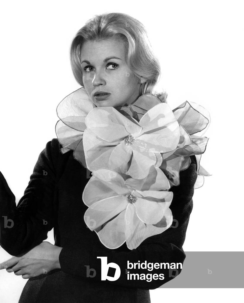 Reveille Fashions 1961: Wendy Tripp. May 1961 (b/w photo)