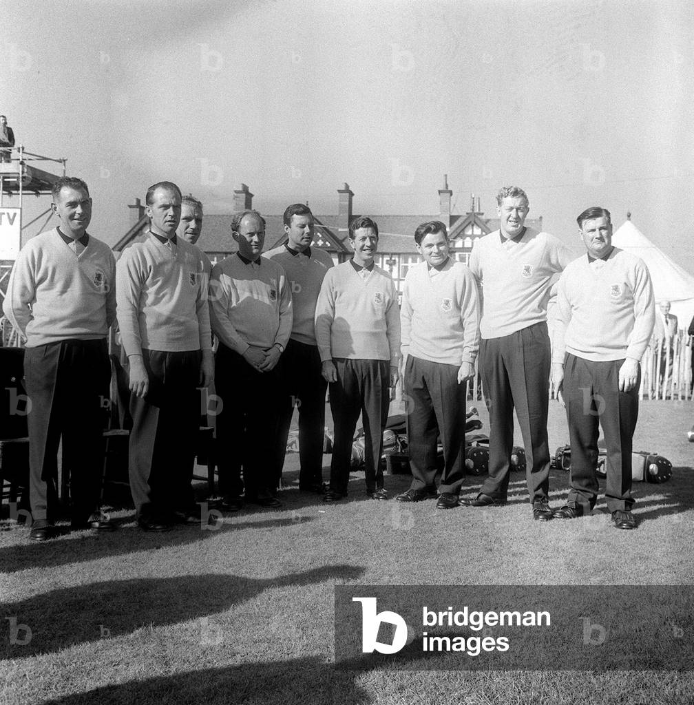Ryder Cup, October 1961 (b/w photo)