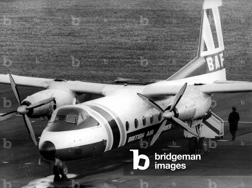 Emergency alert at Newcastle Airport, March 1977