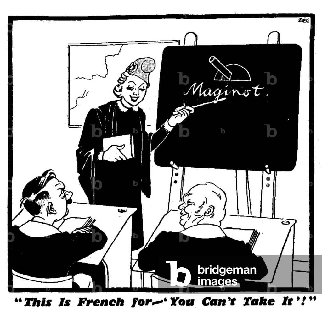 This is French for - You Can't Take It 14th February 1940