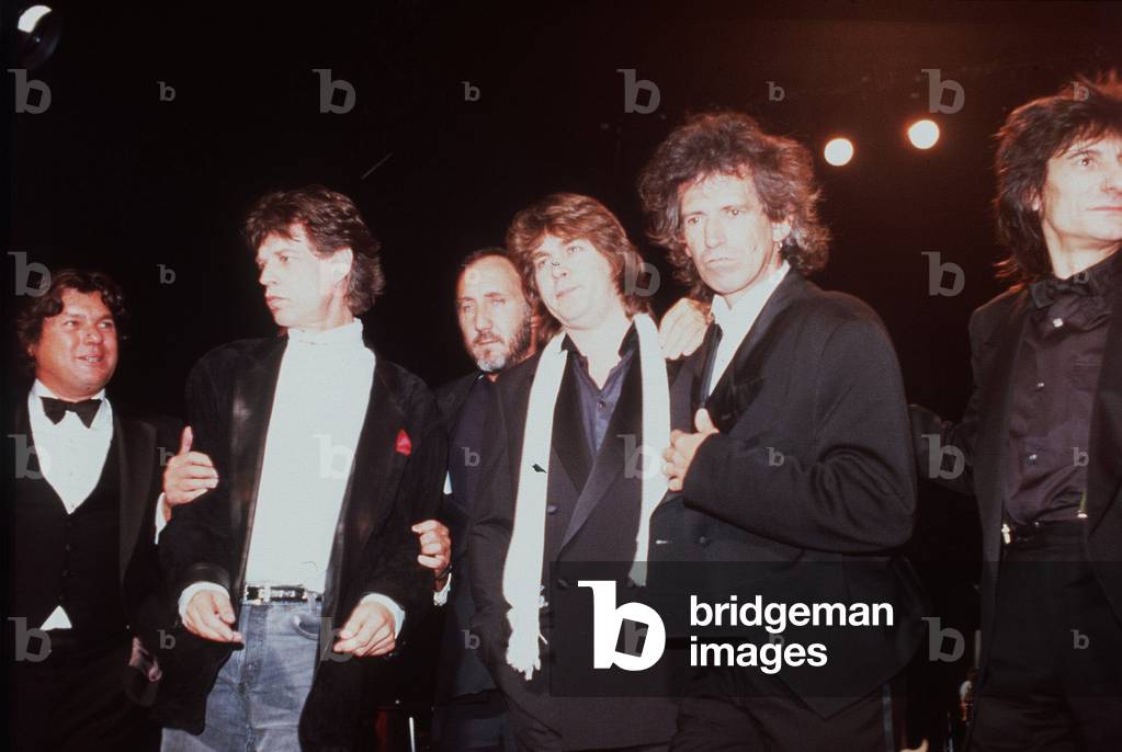 The Rolling Stones, 18th January 1989 (photo)