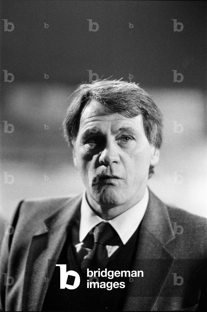 England manager Bobby Robson after his side's 4-0 victory over Luxembourg in the European Championships Qualifying match in Luxembourg.
16th November 1983.