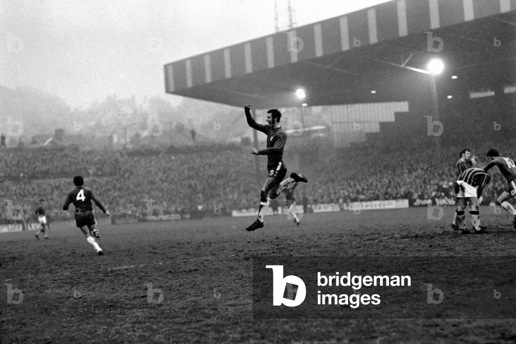 Sport: Football: English League Division One match. Crystal Palace v. Chelsea. December 1969 (photo)