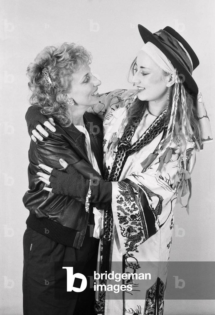 Culture Club singer Boy George.
October 1984.