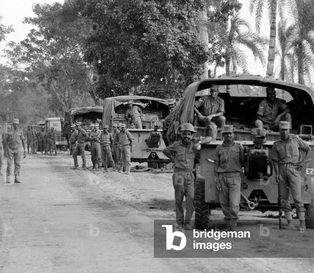 Bangladesh War of Independence, 13th June 1971 (b/w photo)
