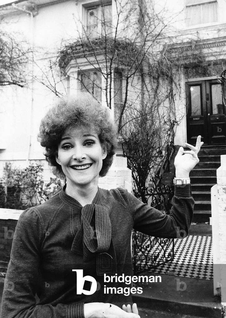 Actress Adrienne Corri, 15th January 1979 (b/w photo)