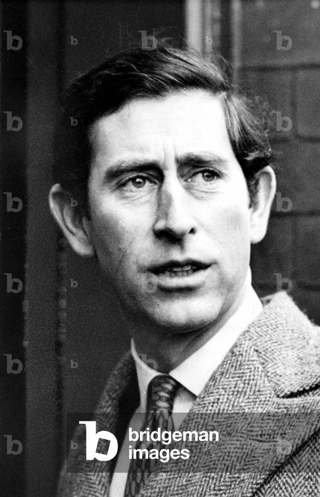 Prince Charles, The Prince of Wales during his visit to the North East 22 October 1984