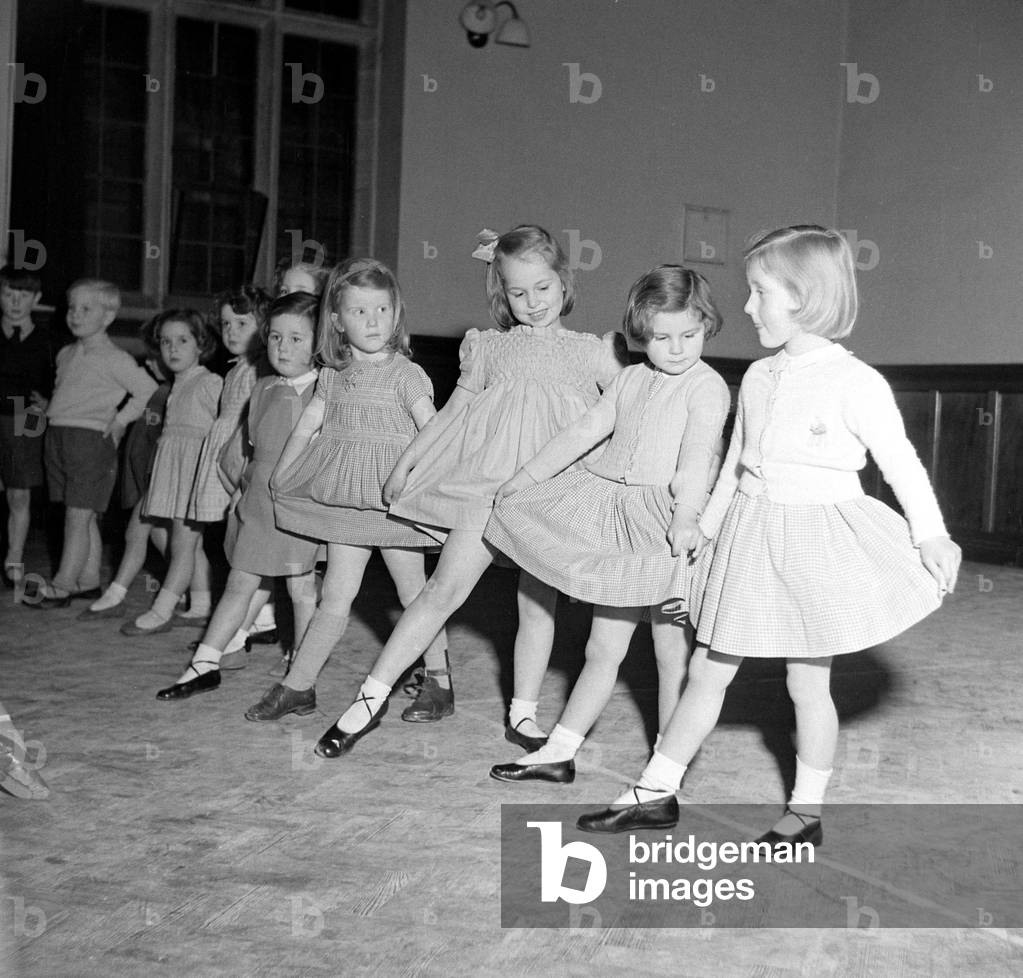 Alnwick Village Show - Dancing class - November 1951