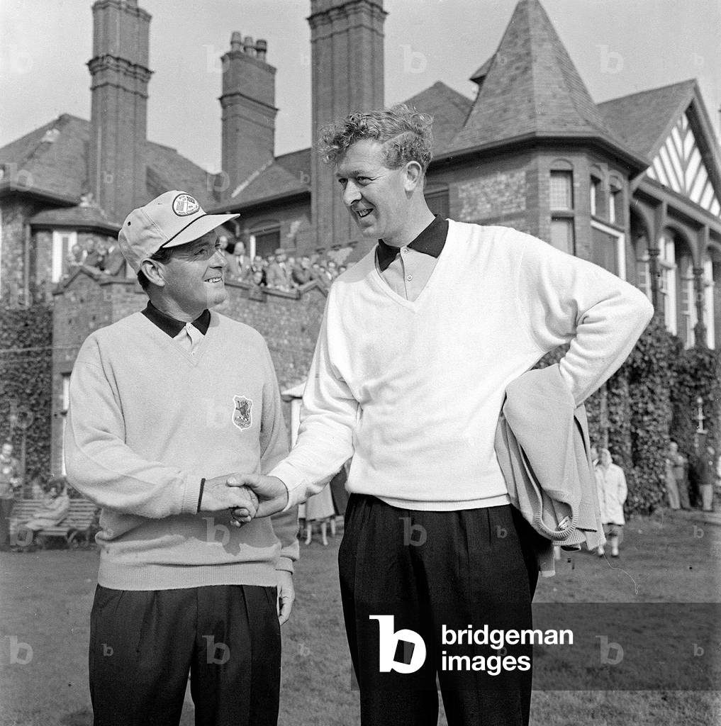 The Ryder Cup, October 1961 (b/w photo)