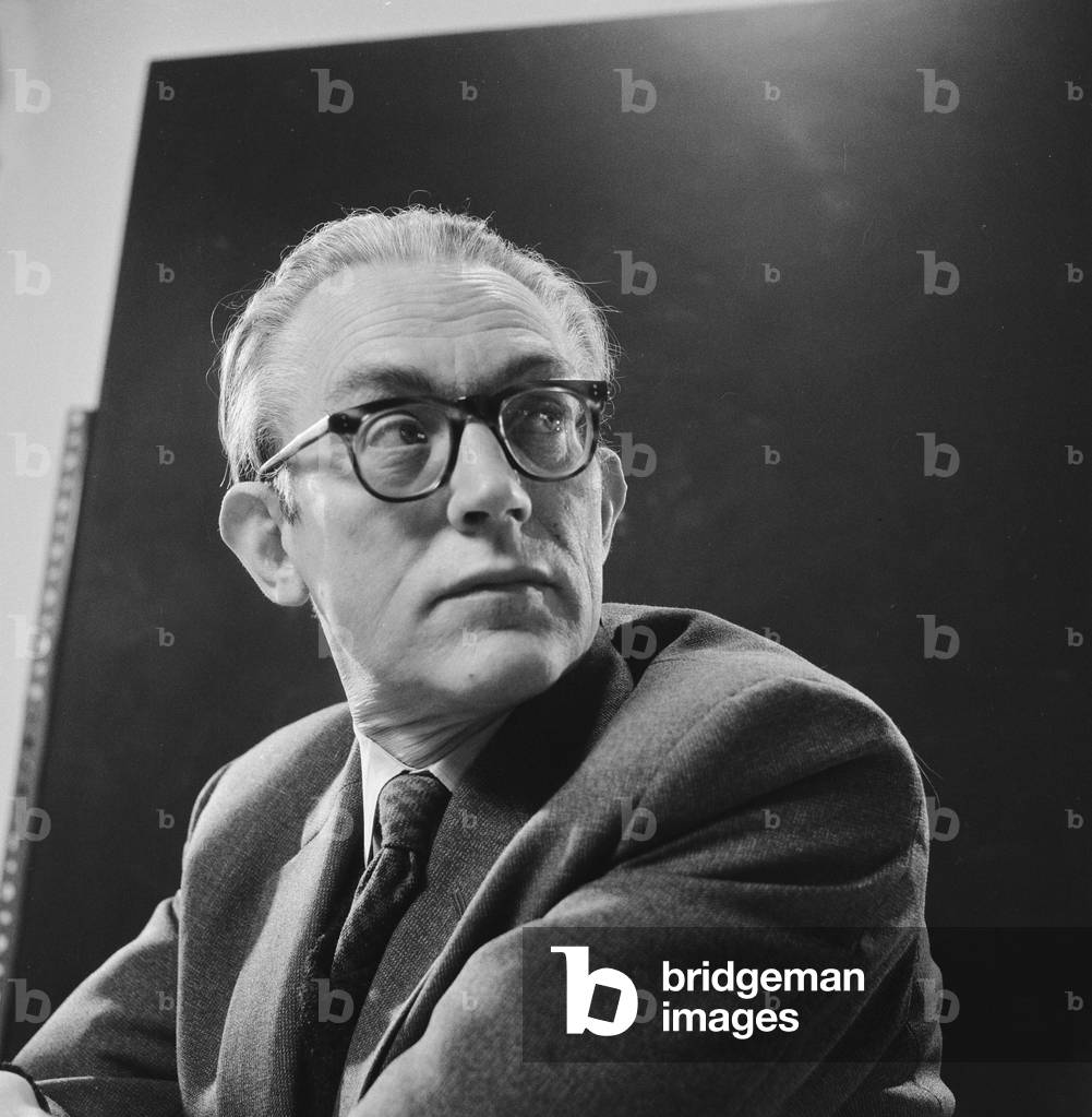 Michael Foot MP Ebbw Vale in Monmouthshire, photographed 30th May 1963 (b/w photo)